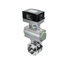 Pneumatic Butterfly Valve with Positioner