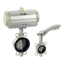 D71Wafer type butterfly valve
