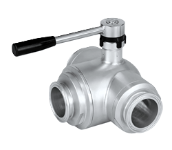 Three - way ball Valve