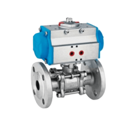 Three-Piece Model Flanged Ball Valve