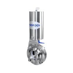 Pneumatic butterfly type ball Valve